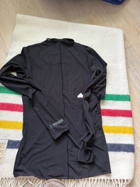 adidas Black Top with White Logo Patch